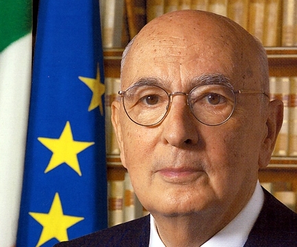 Giorgio Napolitano, presidente della Repubblica dell'Italia unita